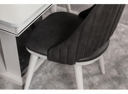 Dining room Chair Designer Upholstery Lounge Textile Fabric Luxury Modern