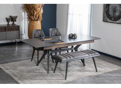 Dining room Set Table 4 x Chairs Stool Dining table Dining set set 6 pieces