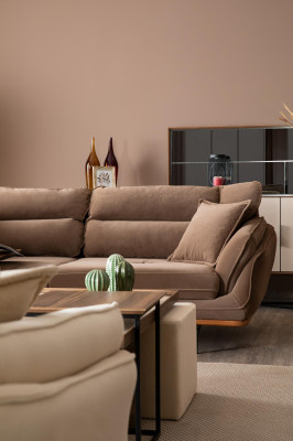 Three Seat Couch Upholstery Sofa Furniture Couches Living room Three Seater Textile Fabric