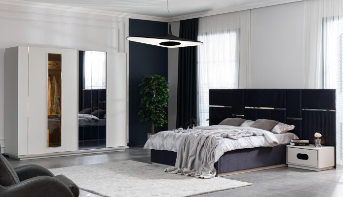 Wardrobe Luxury Cabinets Wardrobe Wood Furniture Bedroom 250cm