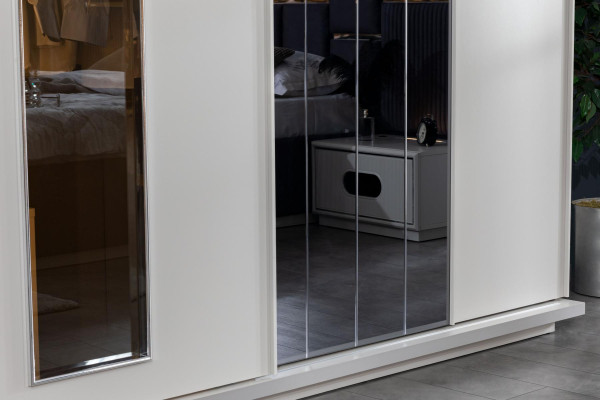Wardrobe Luxury Cabinets Wardrobe Wood Furniture Bedroom 250cm