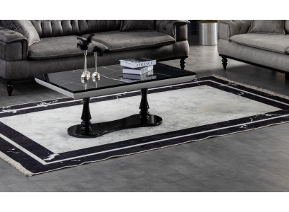 Living room Coffee table Luxury Design new Black Modern Material Wood