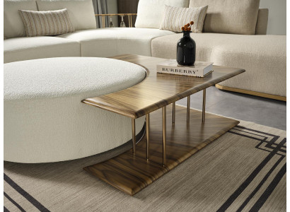 Coffee table Furniture Luxury Wood Modern new Living room Design new brown