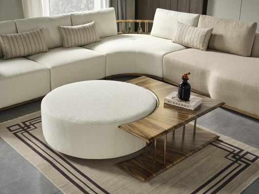 Coffee table Furniture Luxury Wood Modern new Living room Design new brown