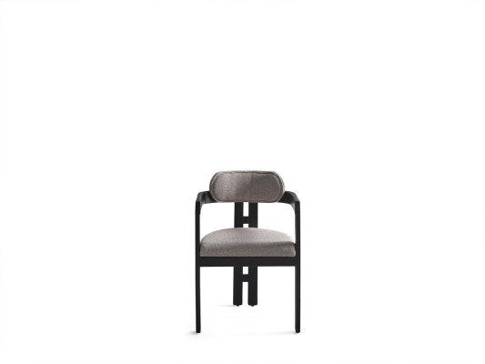 Chair Dining room Modern Wood Luxury Design new Upholstery Wood with Textile
