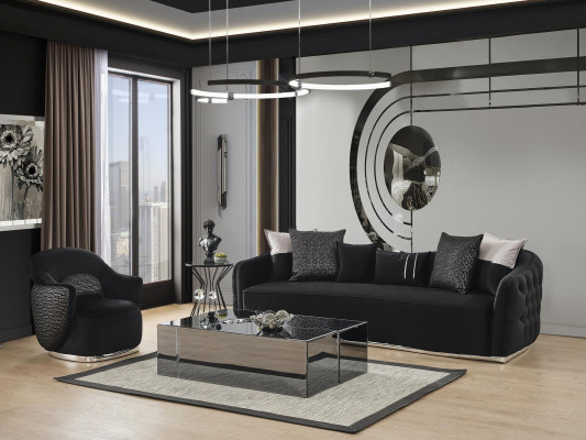 Sofa set Sofas 41 Seater Luxury Coffee table Suite 3-piece Couch Set