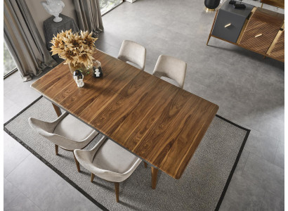 Complete Set Table 4x Chairs Dining room Set Ess Group Wood 5pcs new