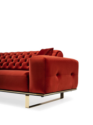Modern Chesterfield Couch Praxis Furniture Hotel Furnishings Luxury Sofa