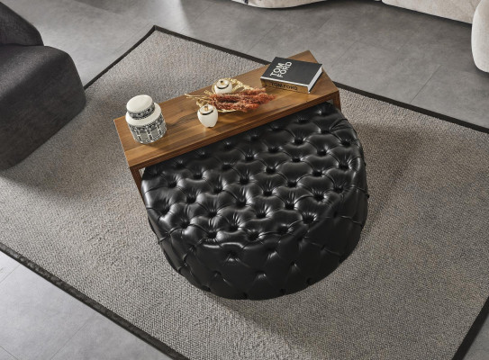Living room Coffee table Set Stool Design Luxury Furniture 2pcs new Modern