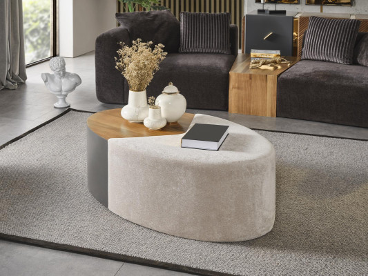 Coffee table Furniture Luxury Wood Modern new Living room Design new brown