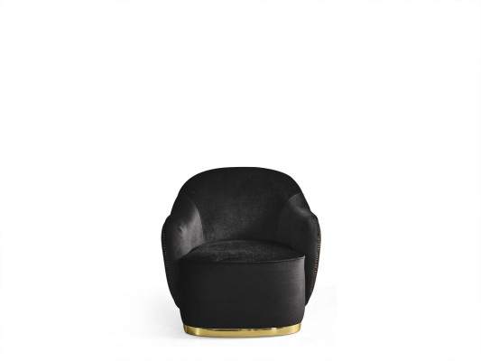 Armchair Living room Couch Modern Textile Luxu Modern Black new
