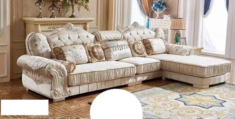 Classic s Corner sofa L-shape Sofa Living landscape Living room Couch Furniture