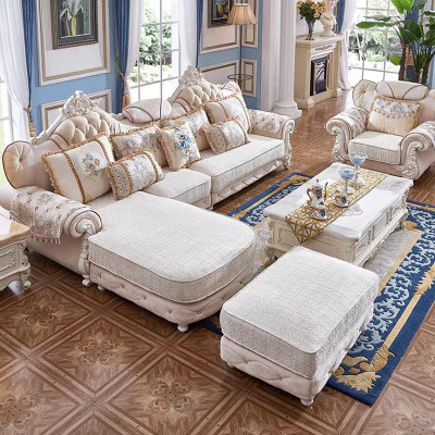 Classic Corner sofa Corner sofa Corner suite Living landscape Sofa Couch L-shape