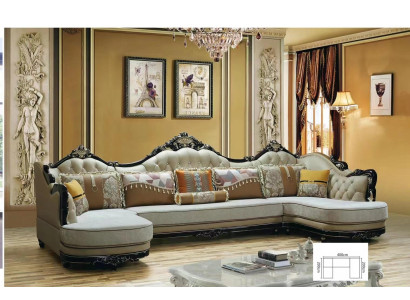 Sofas Living landscape Corner sofa Sofa Upholstery Couch Wood Textile Couches