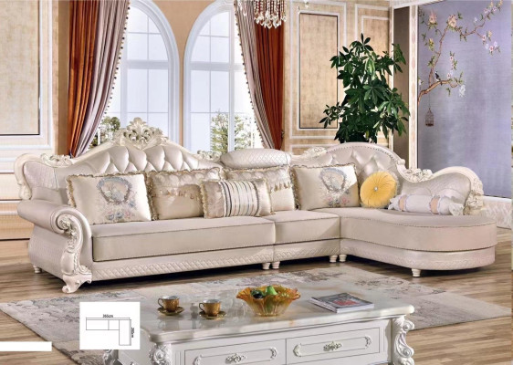 Chesterfield Corner sofa Sofa Couch Upholstery Furniture Baroque Rococo Fabric Leather