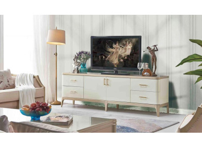 tv Wardrobe Lowboard Furniture Cabinets Living room Sideboard White Chest of drawers Sideboards