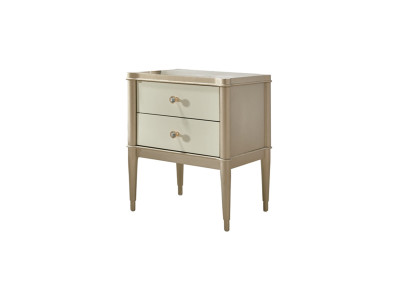 Bedside table Side table Table Wood Tables Furniture Bedside tables Beige Bedroom