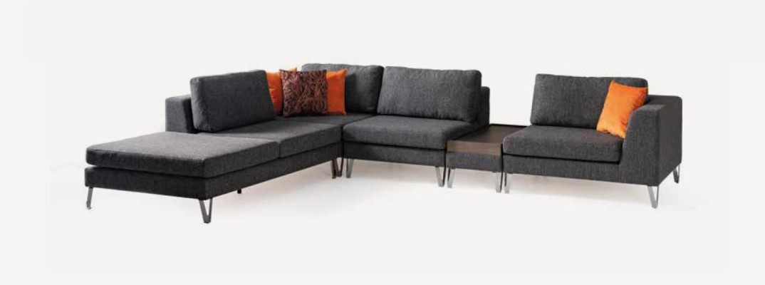 Luxury Living room Corner sofa L-shape Sofas Stool Sofa Fabric Modern Design Style new