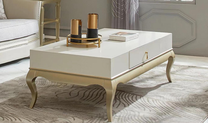 Coffee table Table Side table Living room table Wood White wooden table