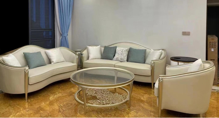 Sofa set 3+2+1 Seater + Coffee table seat cushion sets sofa