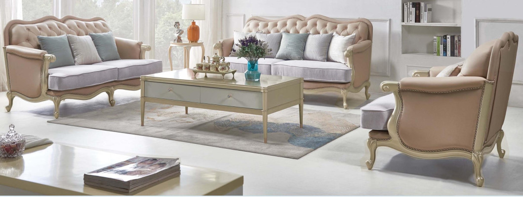 Luxury Coffee table Wood Tables Living room High quality Furniture Side table Hotel