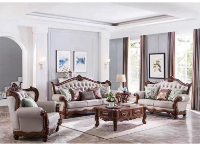 Sofa set 3+2+1 Seater Group Sofa Armchair Sofas Classic s Set