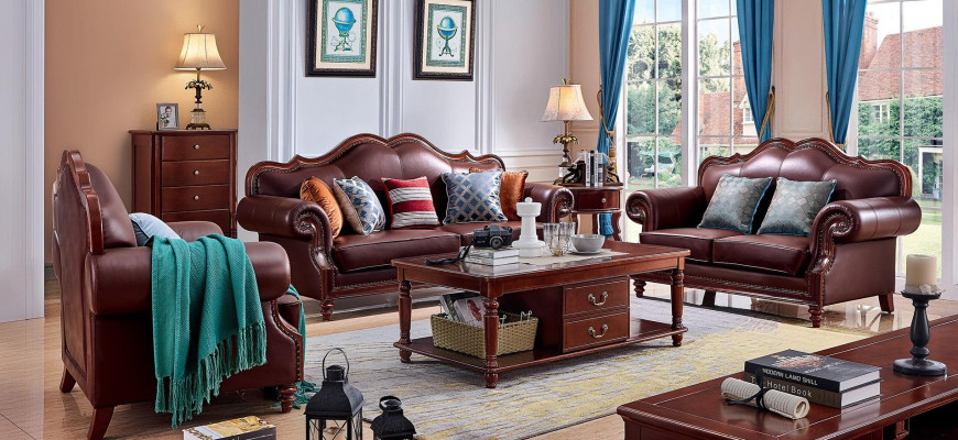 Sofa set 3+2+1 Seater Sofa Living room Classic Furniture Design Couch
