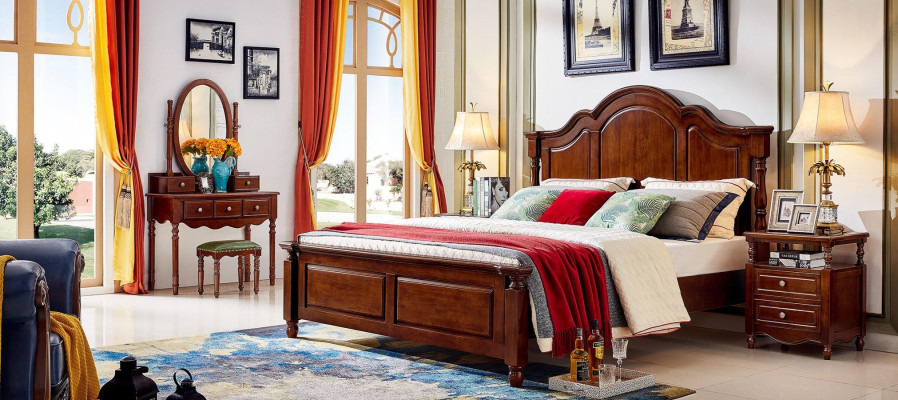 Design Beds Luxury Furniture 2x Bedside tables 3 pieces. Bedroom set