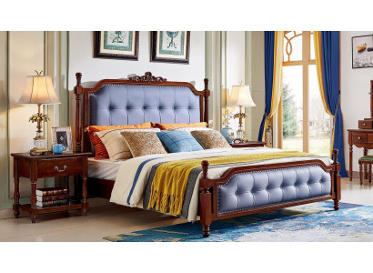 Bed Luxury Bedroom Double bed Wood Upholstery bed frame Chesterfield Bed Luxury Bedroom Double bed Wood Upholstery bed frame Chesterfield