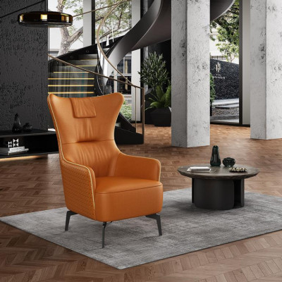 Wing Chair Armchair Single Seater Chair Hotel Relax Furniture Law Firm Reception