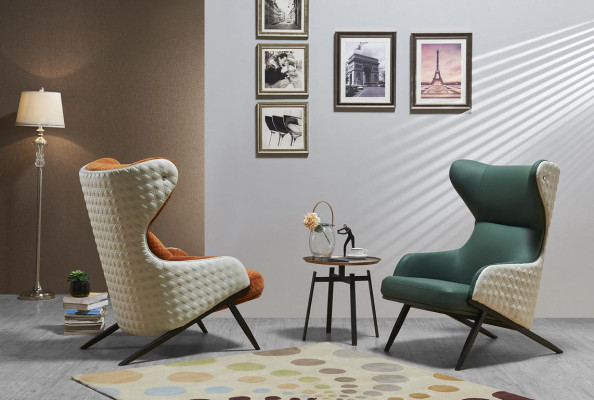 Luxury Armchair Single Seater Sofa Couch Furniture Furnishings Law Firm Hotel new