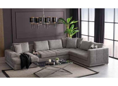 Corner sofa U-shape Sofa Luxury Sofas Living room Modern Fabric Design XXL new