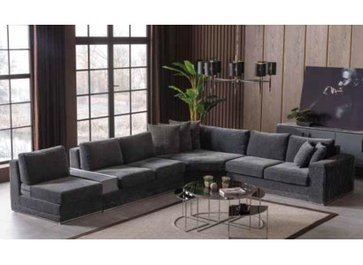 Luxury Corner sofa L-shape Sofa Sofas Living room Modern Fabric Design new