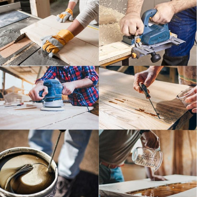 Wood Table Dining room Epoxy Resin Furniture Conference table Epoxy resin casting resin new