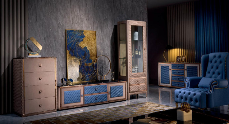 Chest of drawers High Wardrobe Side Low Board Chests of drawers Designer Noble Decor Luxury