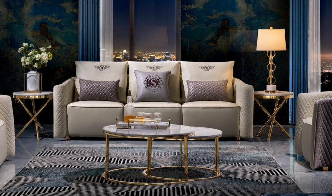 Sofa set Set Design Sofas Upholstery Couches Leather Relax Modern