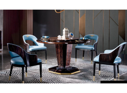 Design Furniture Dining room Suite Round Dining table + 4 Chairs Table Set