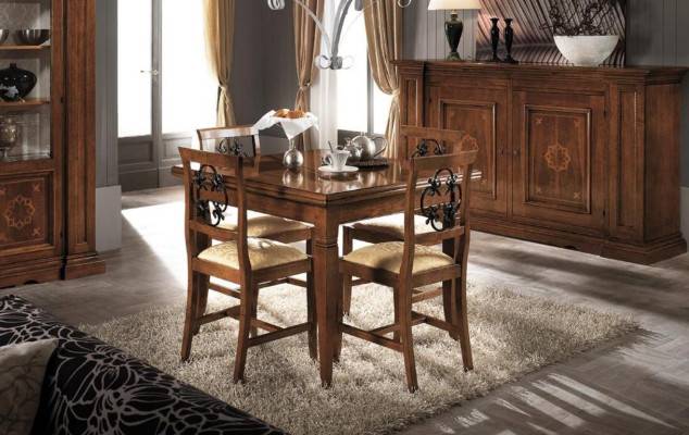 Italian Dining Tables Table Wood Tables Furniture Dining table Antique Style Solid wood