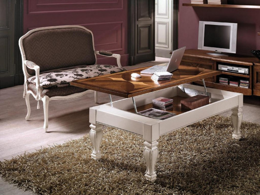 Luxury Living room Table Coffee table Wooden table Design Tables Italian Furniture new