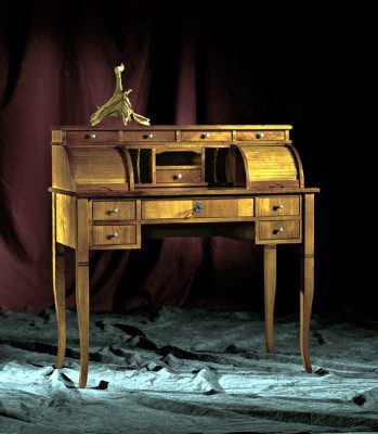Desk Office Table Noble Wood Tables Baroque Rococo Antique Style Furniture Beds
