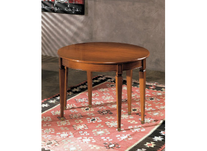 Dining table Luxury Round Table Solid Wood Italy new Dining room Tables Round Furniture