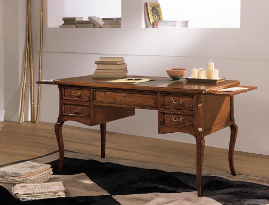 Tables Solid wood Table Secretary Italian Antique Desk English