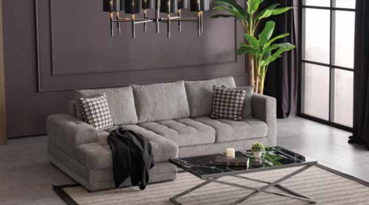 Corner sofa Couch Sofa Furniture Living landscape Living room Fabric Sofas Corner sofa