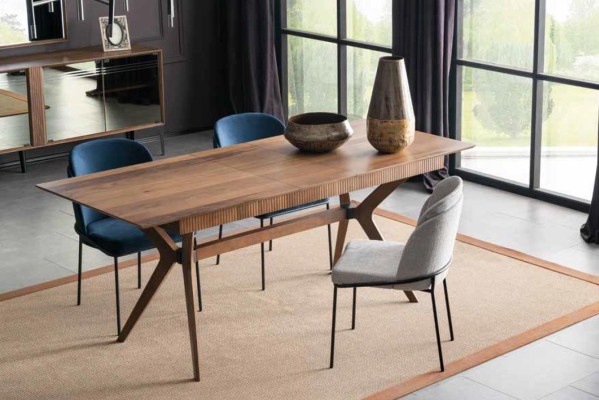 Dining room Dining area Dining table Chair Dining set Suite Table Wood Set 4pcs