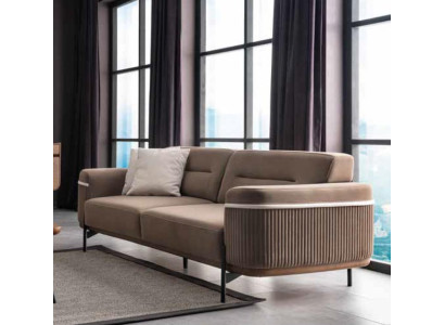 Luxury Three Seater Sofa 3 Seat Furniture Sofas Fabric Couch Fabric Couches new