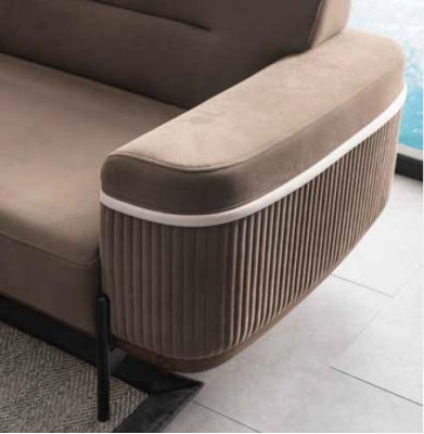 Luxury Three Seater Sofa 3 Seat Furniture Sofas Fabric Couch Fabric Couches new