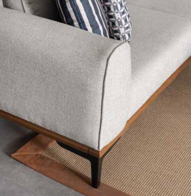 Three Seater Sofa 3 Seat Luxury Living room Modern Design Fabric Couches