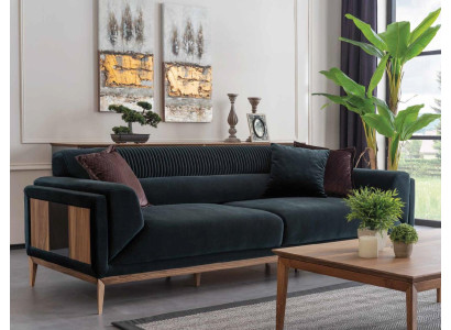 Luxury Three Seater Sofa 3 Seat Furniture Sofas Fabric Couch Fabric Couches new