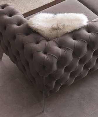Chesterfield Sofa set Luxury Sofa Suite Armchair 4+1 Seater Fabric
