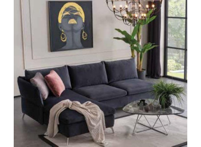 Modern Designer Corner sofa L-shape Sofa Sofas Living room Modern Fabric Design Luxury new
